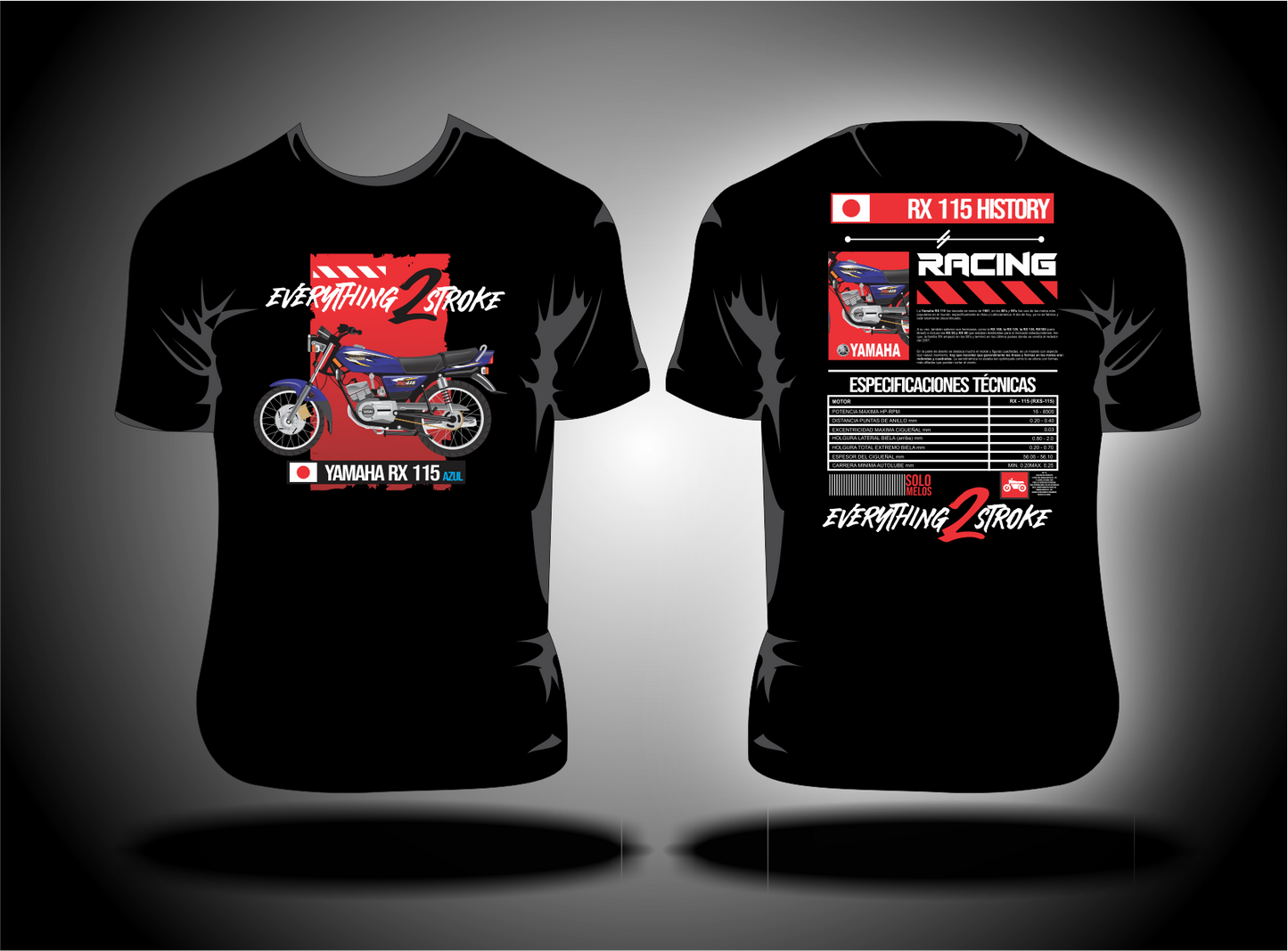 CAMISETAS RX 115