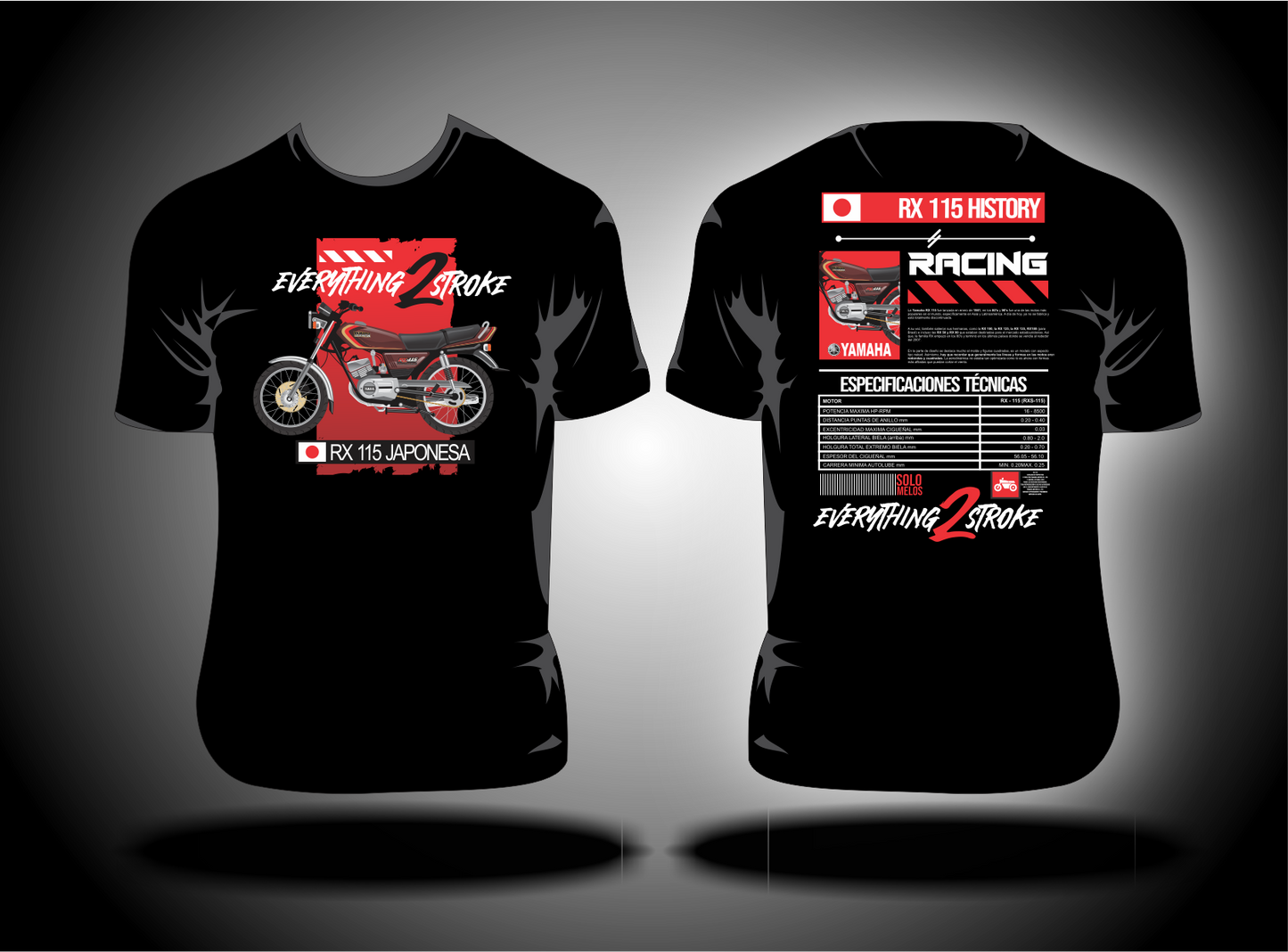 CAMISETAS RX 115