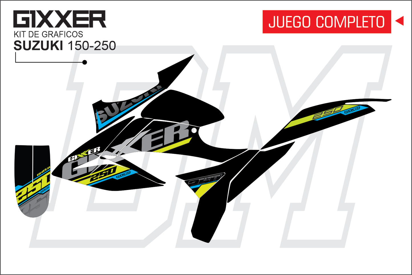SUZUKI GIXXER 150-250