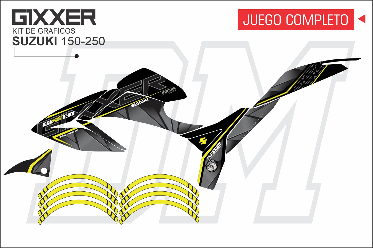 SUZUKI GIXXER 150-250