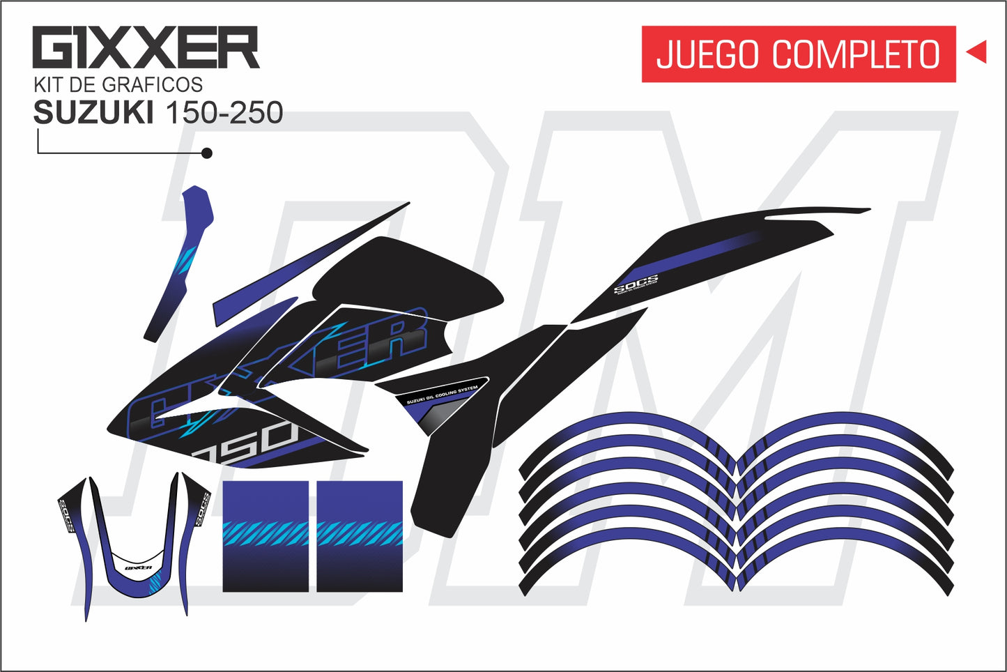 SUZUKI GIXXER 150-250