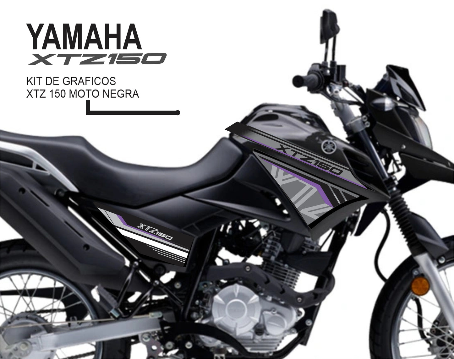 XTZ 150 CALCOMANIAS