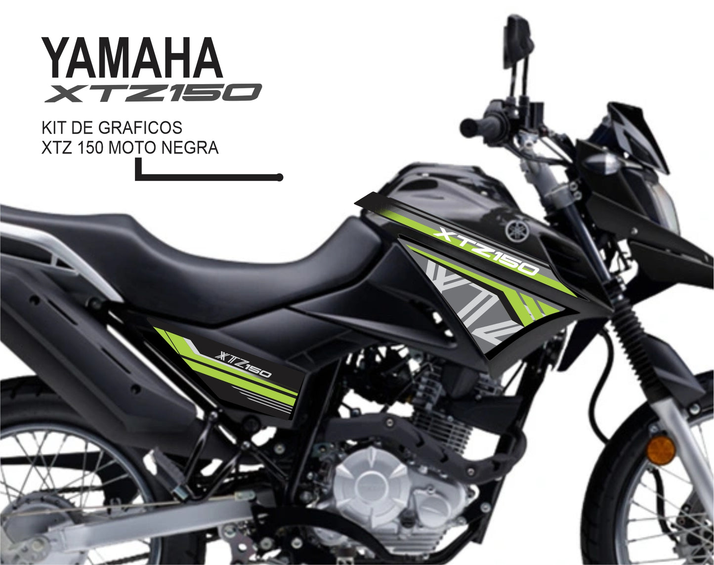 XTZ 150 CALCOMANIAS