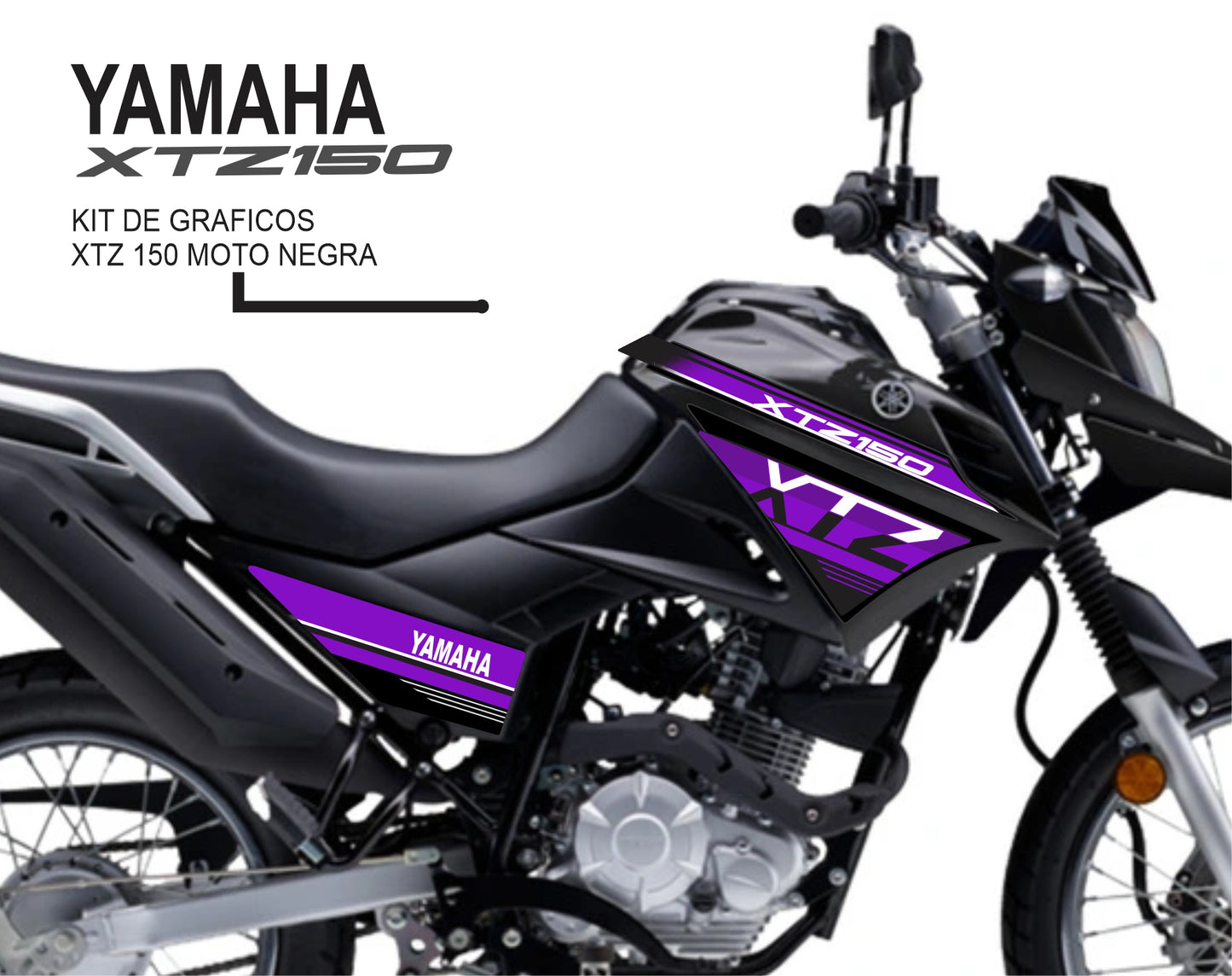 XTZ 150 CALCOMANIAS