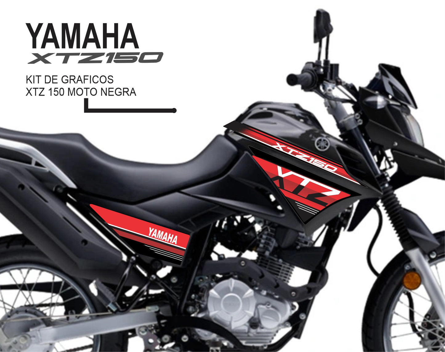 XTZ 150 CALCOMANIAS