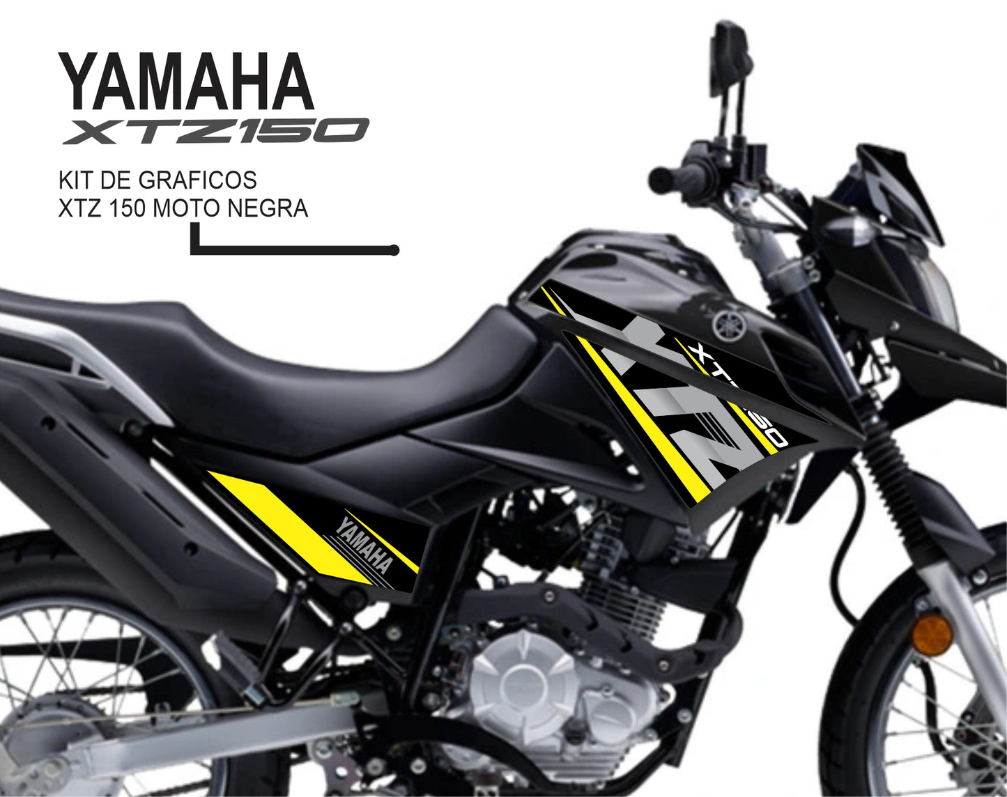 XTZ 150 CALCOMANIAS