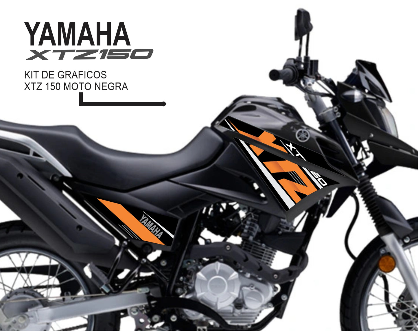 XTZ 150 CALCOMANIAS
