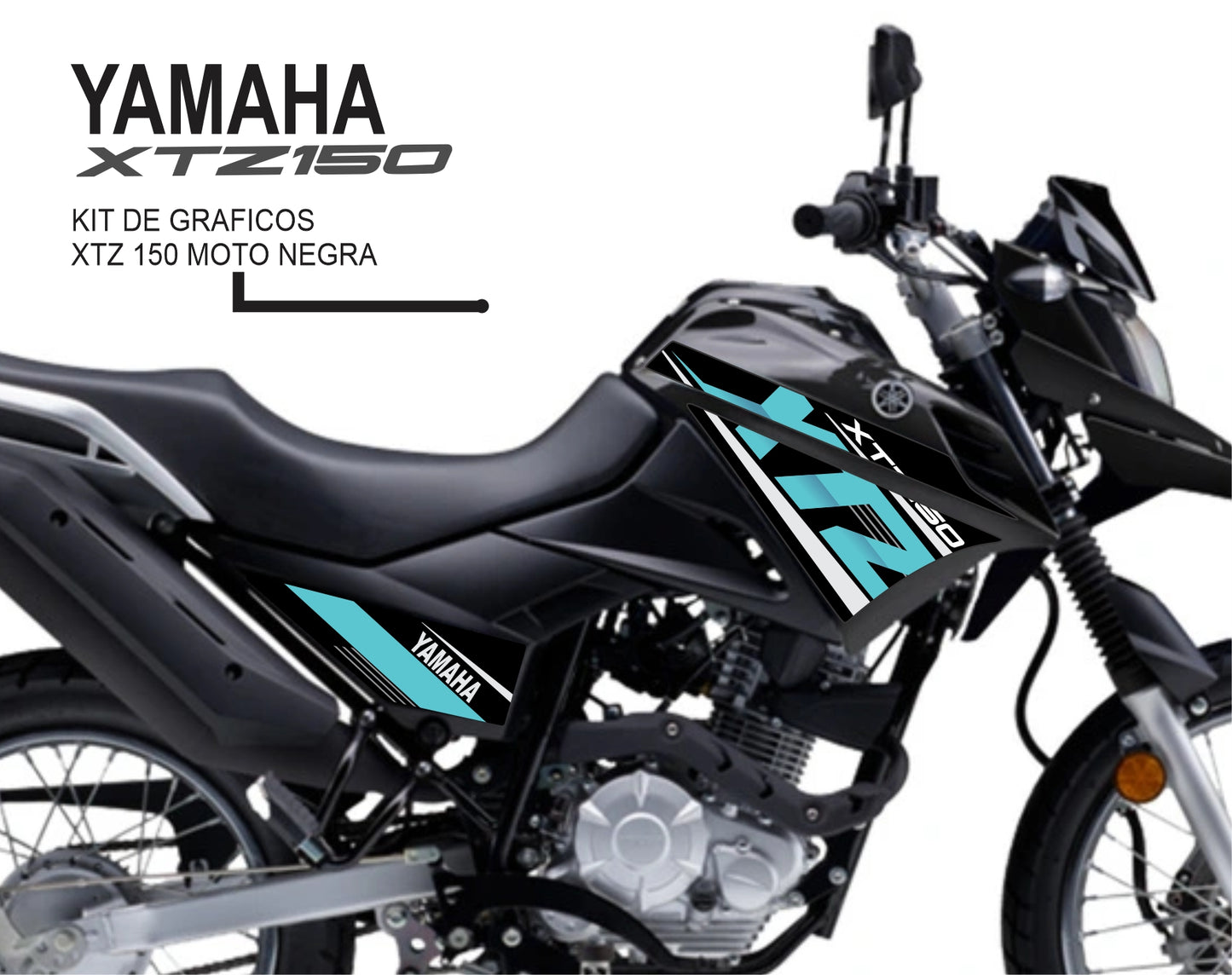 XTZ 150 CALCOMANIAS