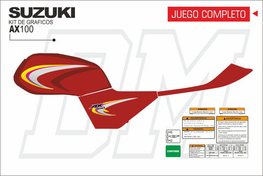 AX 100-2 PERSONALIZADAS