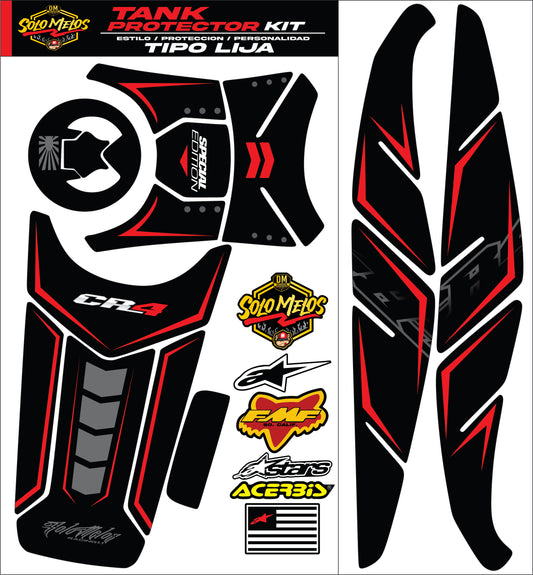 PROTECTORES TIPO LIJA CR4 125 - 162