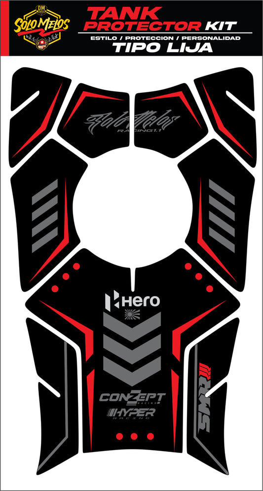 PROTECTORES TIPO LIJA HERO ECO DELUXE